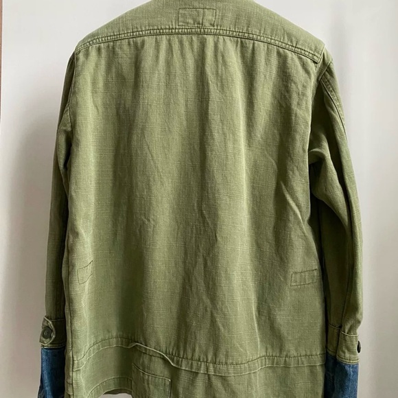 Greg Lauren Kokomo shirt mix fabric size 3 - Picture 6 of 13